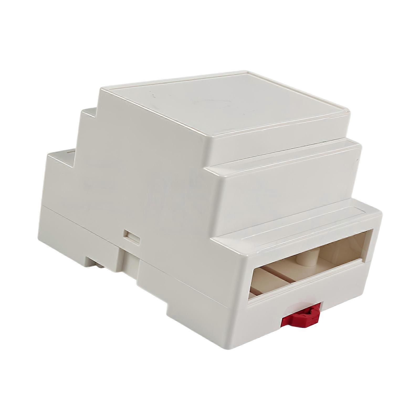 MultiPurpose Plastic Container PLC Controller Case For DIY Projects Electrical Equipment And Engineering Projects  White