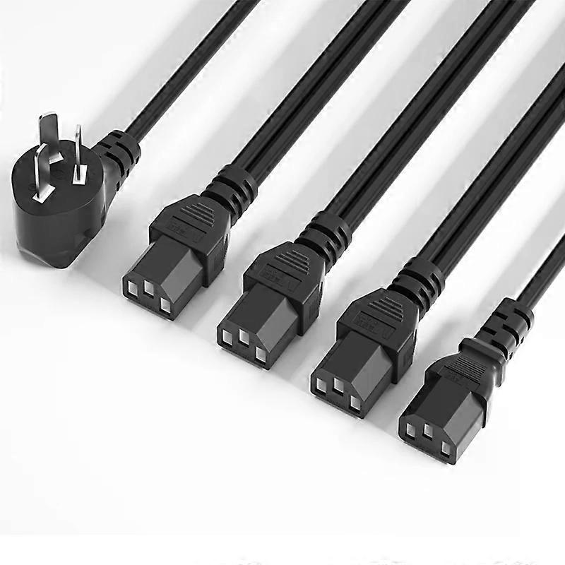 MaAnt Computer one-point four/five power cords multi-screen monitors one-to-four/five host computer room distribution cables