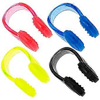 Nose Clips Professional Nose Plugs for Swimming 8Pcs Assorted Colors