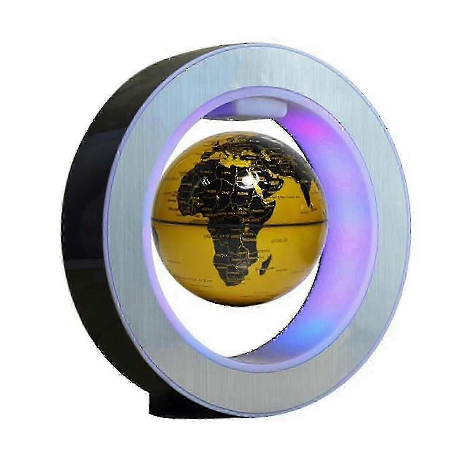 Magnetic Levitation Floating Globes Led Light Self-rotating World Map Gift