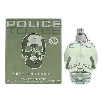 Police To Be Super Natural Unisex EDT 75ml Fragrance