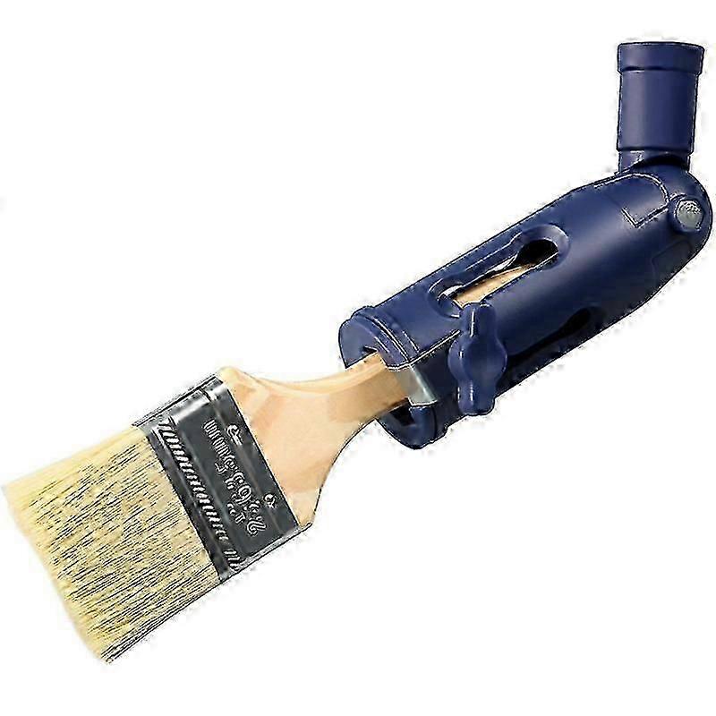 Multi-angle paint brush extension high ceiling edge trimmer tool multi-position paint brush