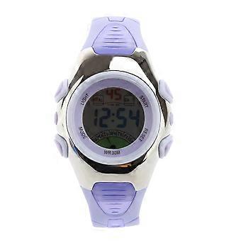 Montre LED pour enfants, étanche, idéale pour le sport, avec date, alarme et chronomètre.