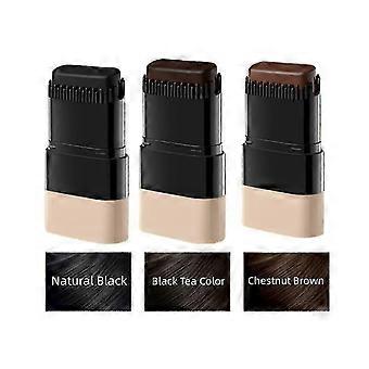 Vara de Cor de Cabelo Instantânea com Pente Embutido, Vara de Tintura de Cabelo à Prova de Suor à Prova d'Água