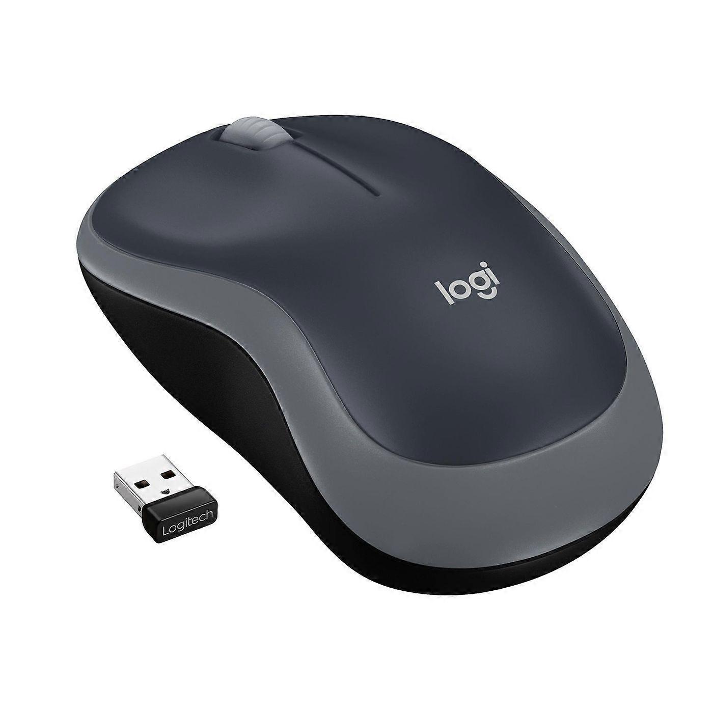 Logitech Wireless Mouse M185 RF Wireless Alkaline Grey