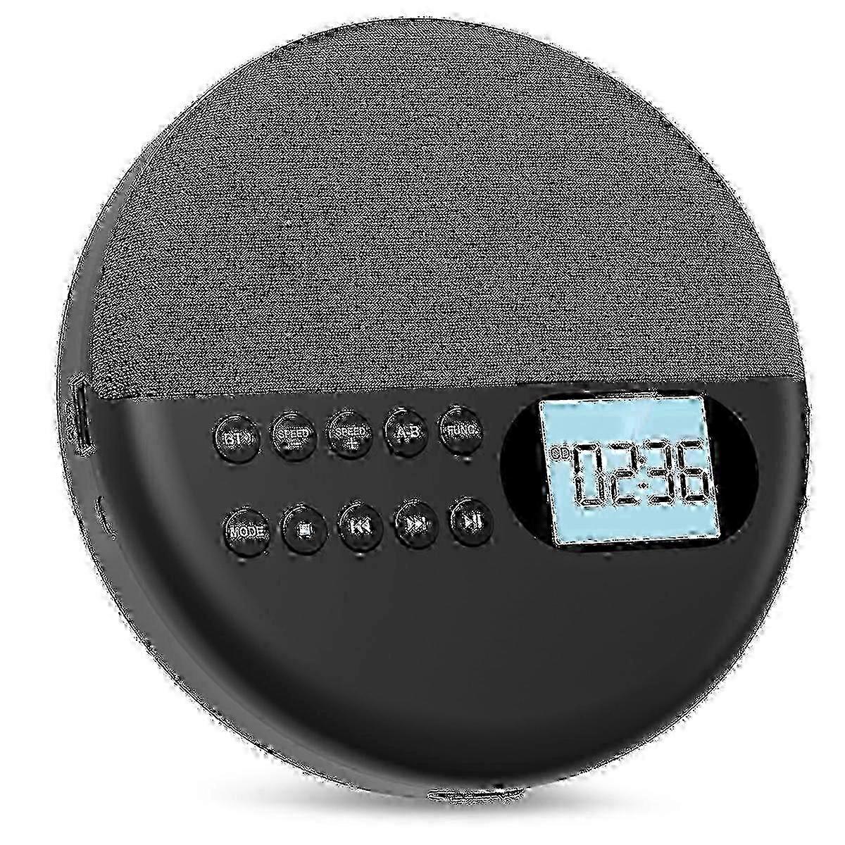 Rechargeable CD Player with Bluetooth Connectivity and ASP LCD Display_cdb3
