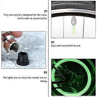 4 stuks LED Fiets Wiel Lamp Kleurrijke Fiets Wiel Verlichting