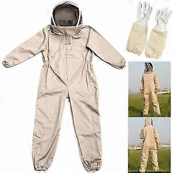 Beekeeping Suit Bee With Anti Bee Gloves Protection L
