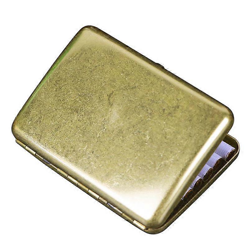 Original copper rolled flower cigarette box