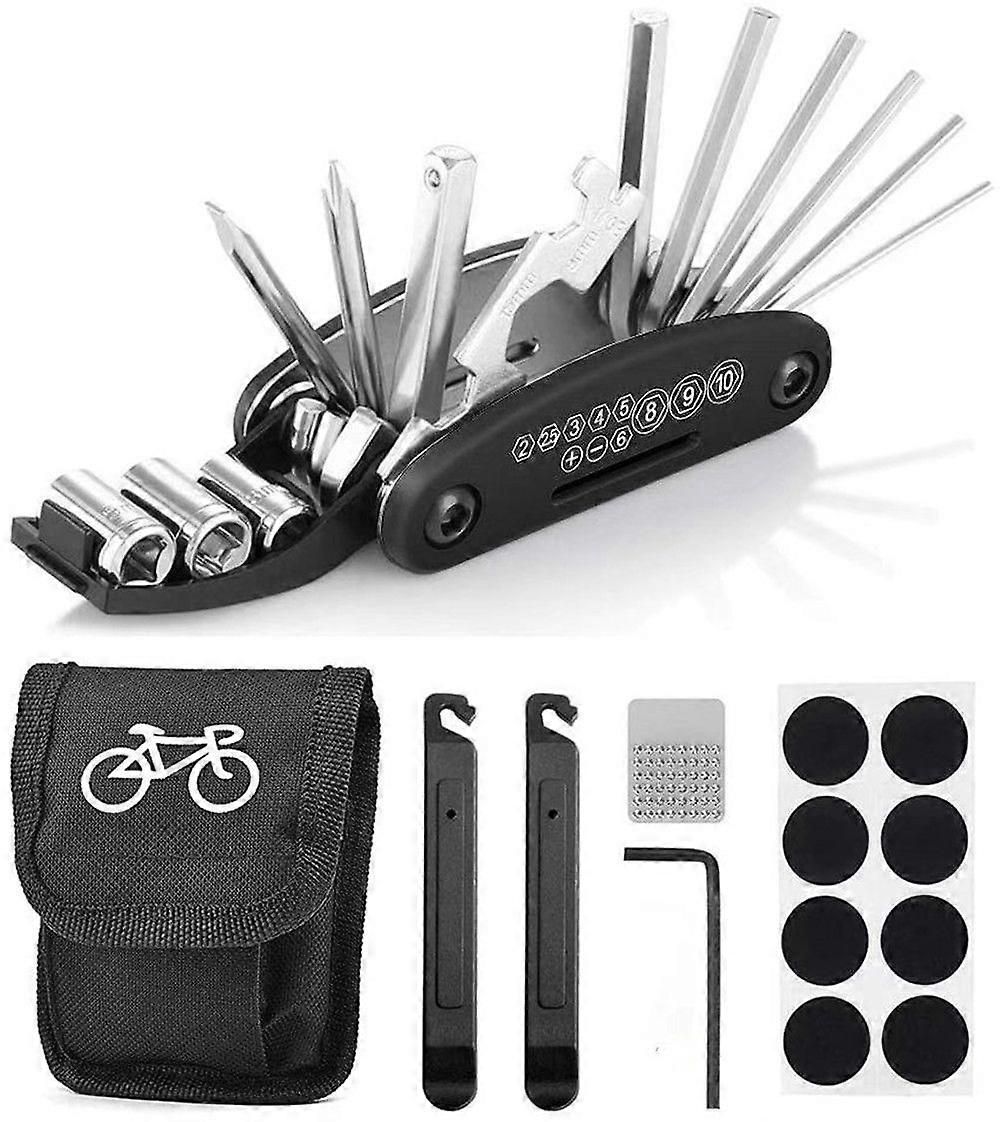 Bicycle multitool,16in1 tools for bicycle repair set,multifunctional tool