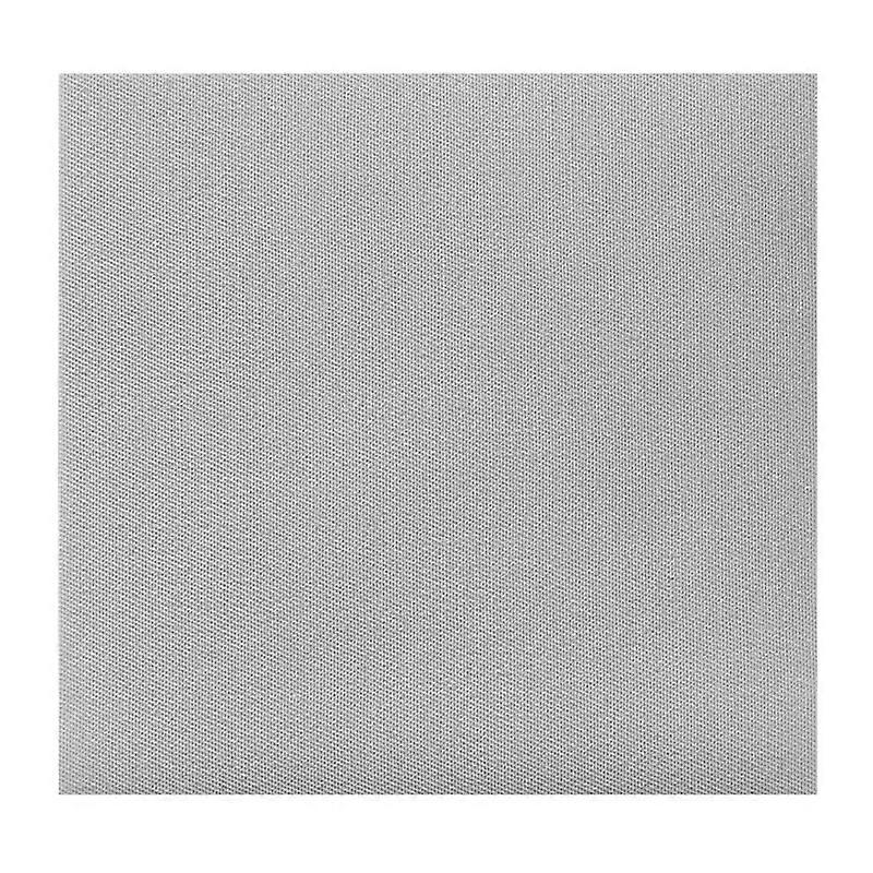 Iron-on patch twill light grey - patch, iron-on patch, size: 10.0 x 20.0 cm