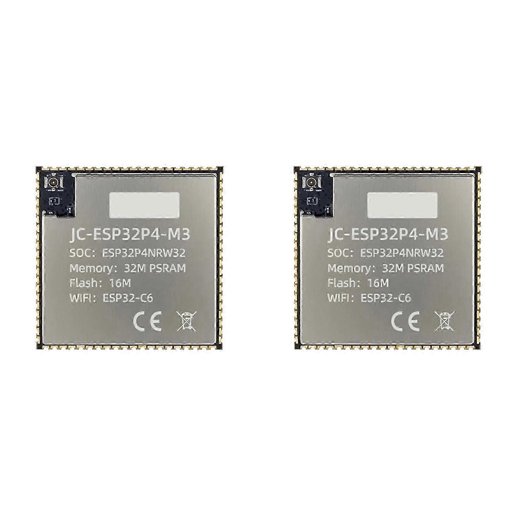 2X ESP32P4 + ESP32-C6 Core Board, High-Performance Minimum System Board for Advanced Applications