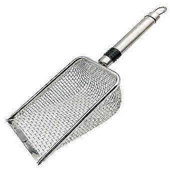Pet Cleaning Tools Household Cat Litter Scoop Pet Waste Scoop Stainless Steel Cat Litter Scoop Kitten Litter Scoop OI
