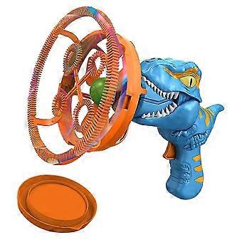 Bubble Dinosaurier Seifenblasenmaschine Ventilator Elektrische Windmühle Sommer Strand Stall Spielzeug für Kinder - Auf Lager