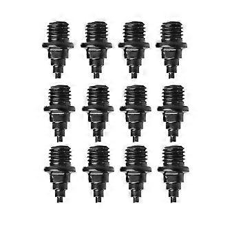 4x12 stuks spikes voor atletiekschoenen, 7 mm, voor middellange en lange afstanden hardlopen buiten