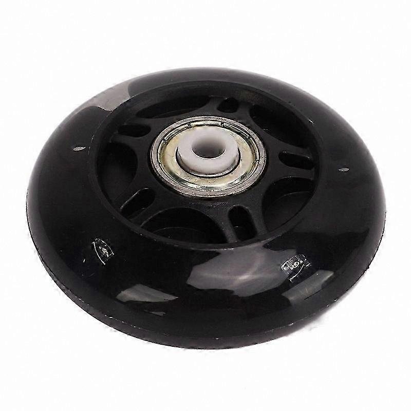 Inline Skate Replacement Wheels, 69mm 4-Pack PU Flash Roller Wheels for Inline Skates