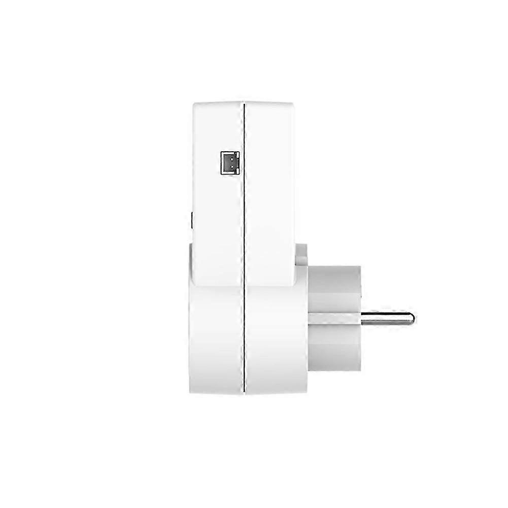 1pc Standard Two Round Hole Temperature Controller Socket with High-Precision Digital Display Temperature EU Plug