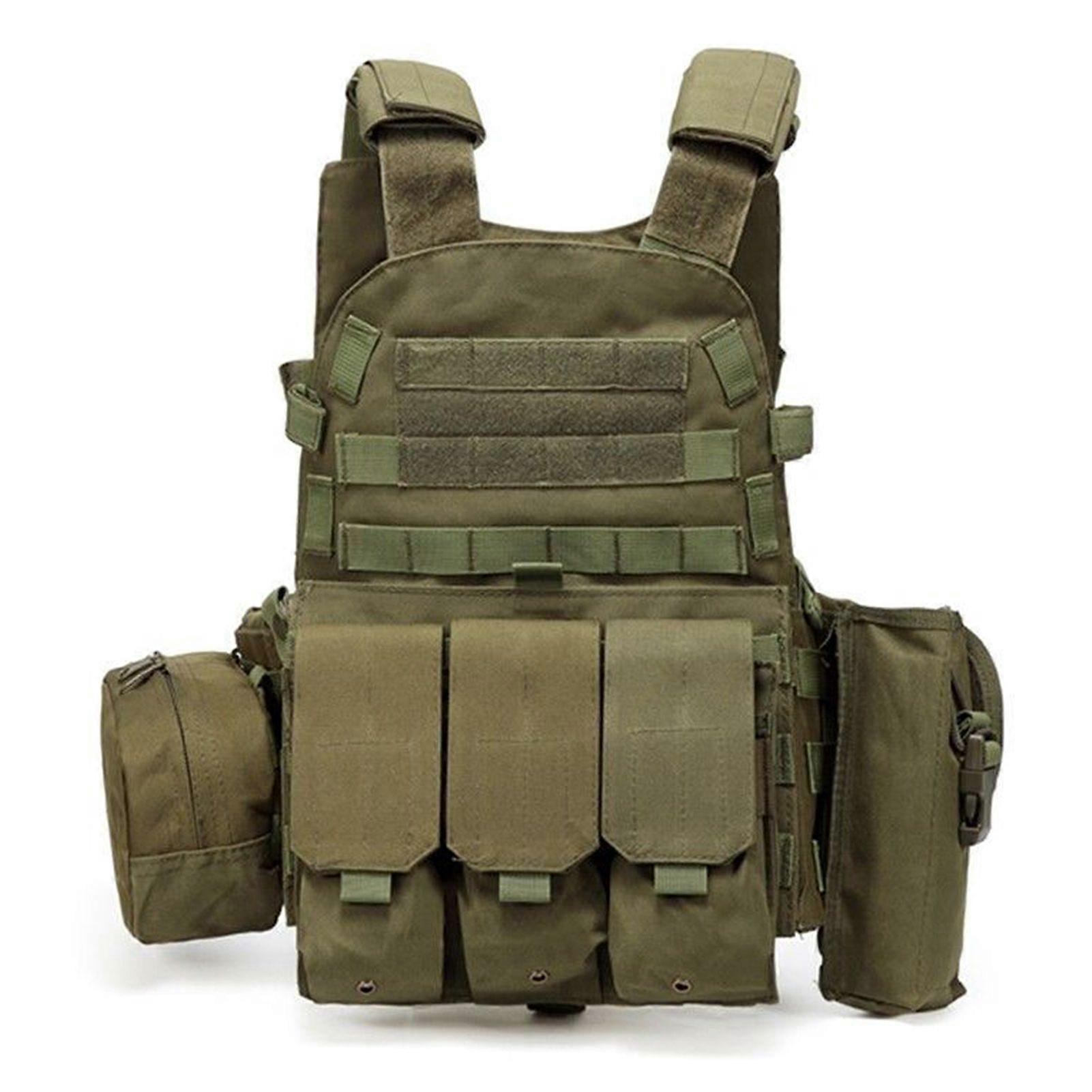 Gilet tactique à dégagement rapide Airsoft Combat Molle Plate Carrier VestYMHC