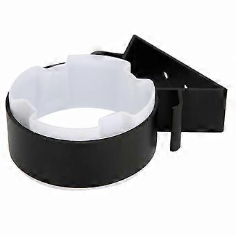 Hair Dryer Organizer Aluminum Lightweight Hardware Accessory, Matte Black, 9482BS