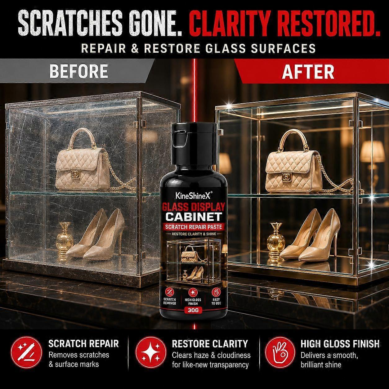 Jewellery Display Care Cabinet Polish Paste