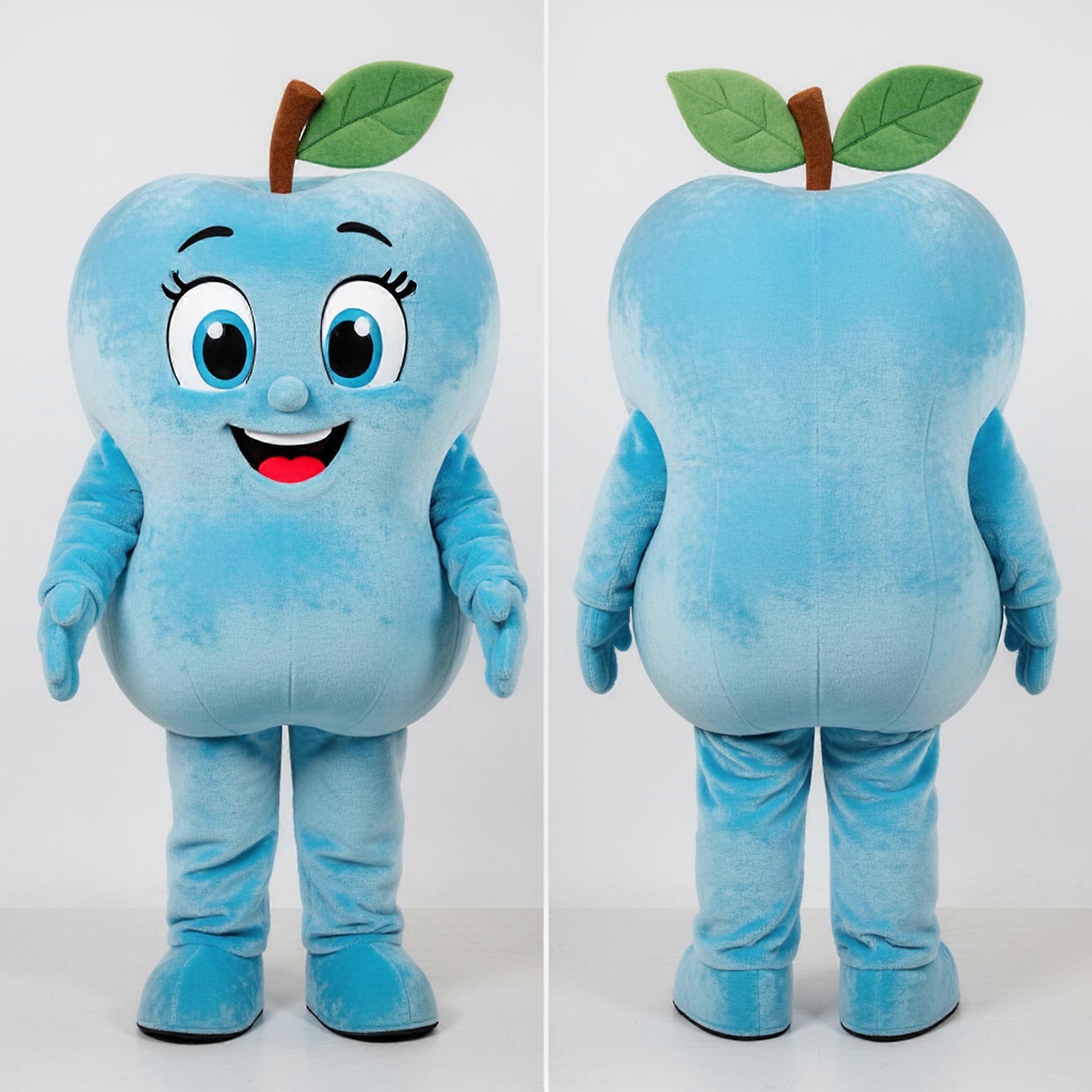 MASTICOT Sky Blue Rounded Apple Mascot