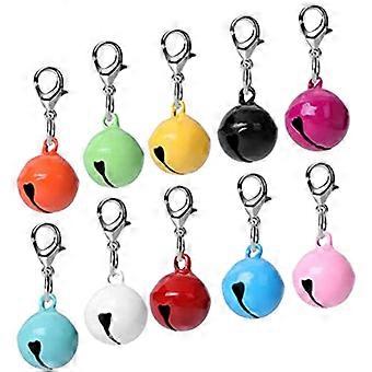Pet Collar Bells Metal Cat Collar Bells for Decoration 10Pcs Pack