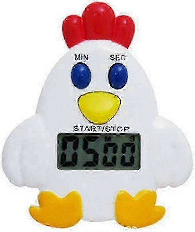 Chick Shape Magnetic Electronic Kitchen Timer Countdown Alarm Compatible with Cooking Baking