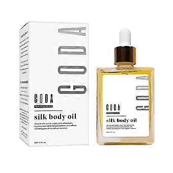 50 ml GODA Seiden-Körperöl – Hellt auf, strafft, spendet intensive Feuchtigkeit, reduziert Hautunreinheiten, schließt Feuchtigkeit ein, gleicht den Feuchtigkeitshaushalt aus.