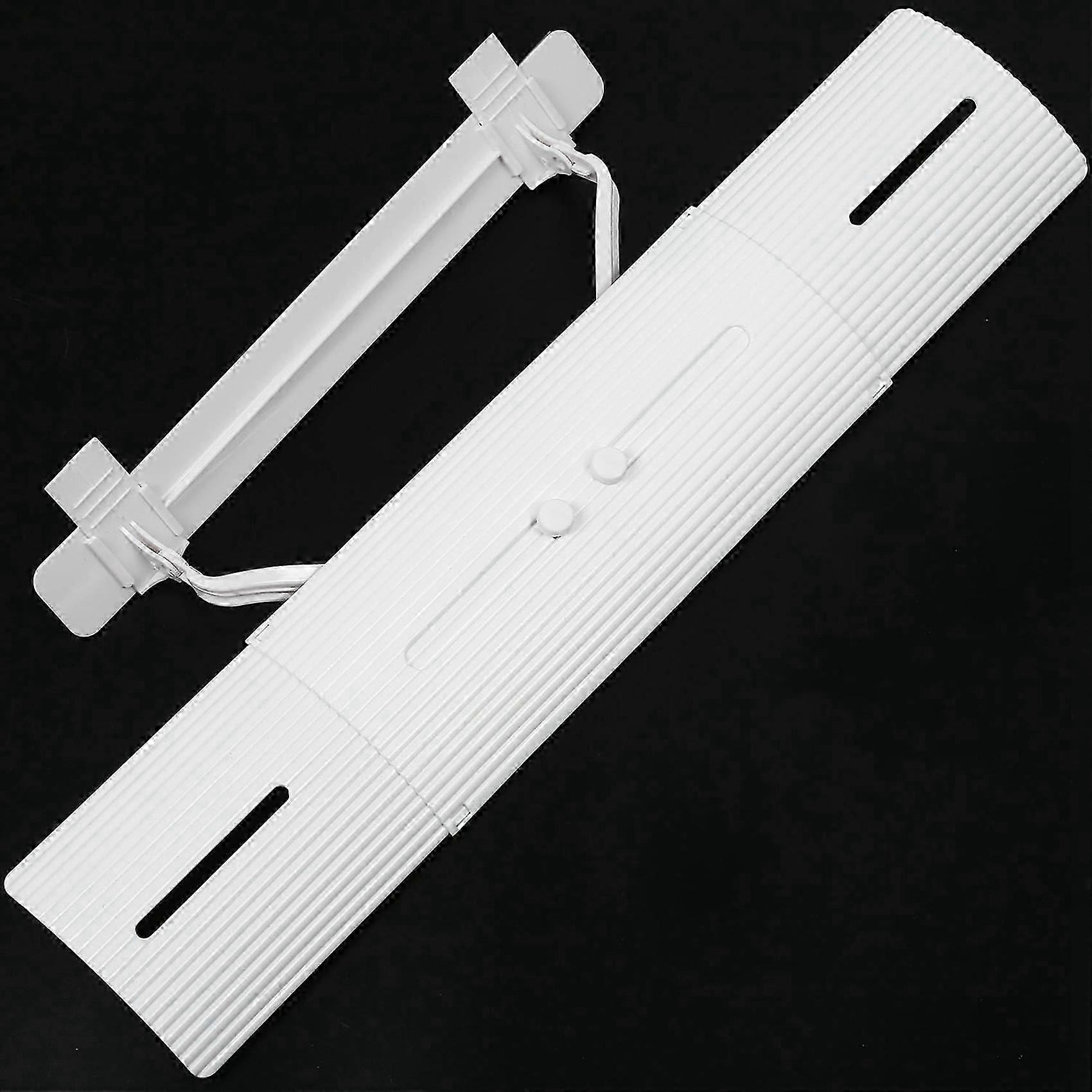 2X Adjustable Air Conditioner Cover Windshield Air Conditioning Baffle Shield Wind Guide
