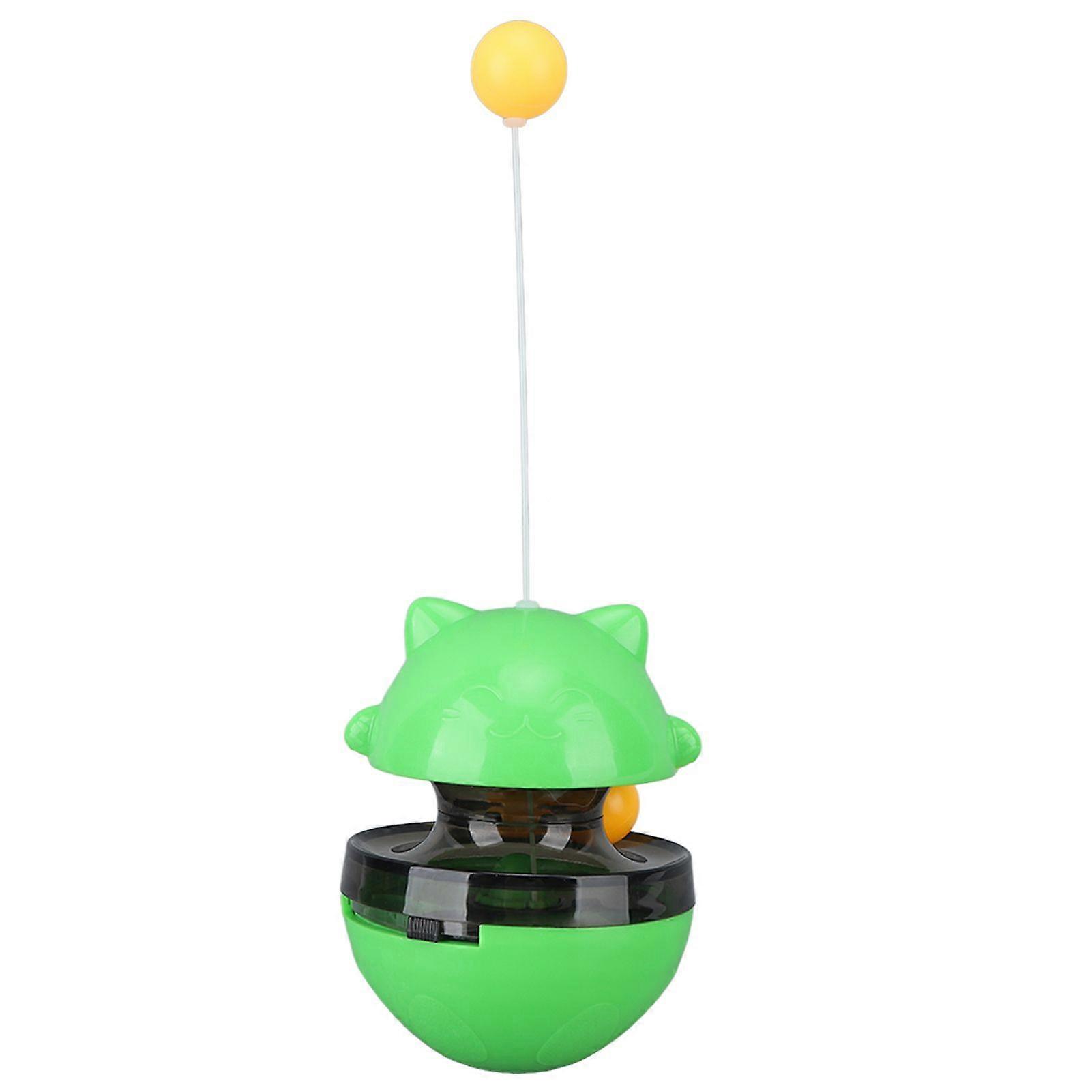 Interactive Adjustable Treat-Dispensing Cat Toy