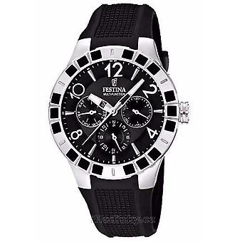 Festina Dream Quartz Analog Woman Watch avec bracelet en silicone F16675/3