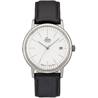 Vintage Laco 38mm Unisex Analog Automatic Watch with Cowskin Bracelet 861837