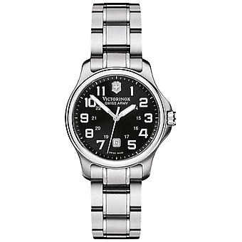 Victorinox officer&s Quartz Analog Woman Watch with Stainless Steel Bracelet V241368