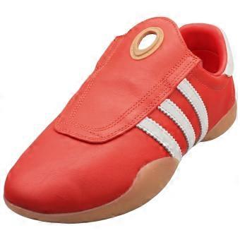 adidas Taekwondo Mei Womens Fashion Trainers in Red White