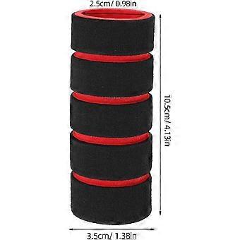 Pullup Bar Doorway Foam Sleeve, 3pcs Black Sponge Grips