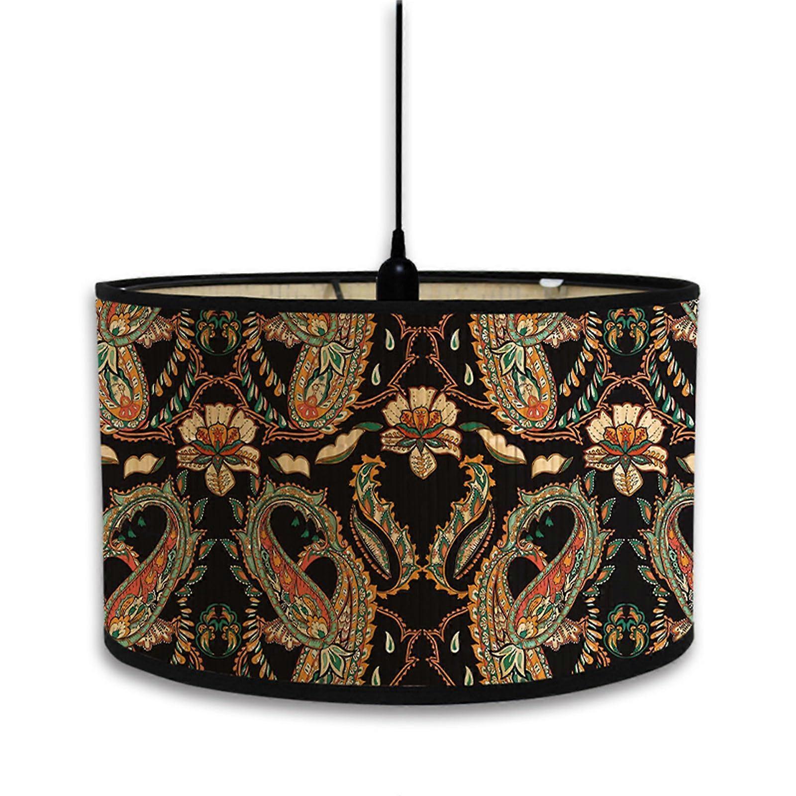 Ethnic Bamboo Lampshade 30cm