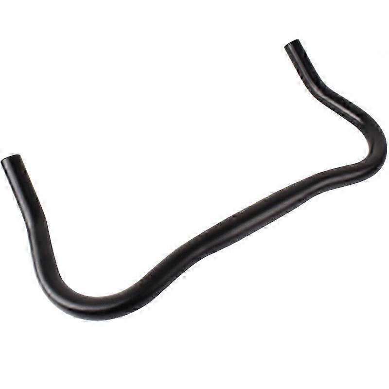 Black Drop Bar 370mm Fixed Gear