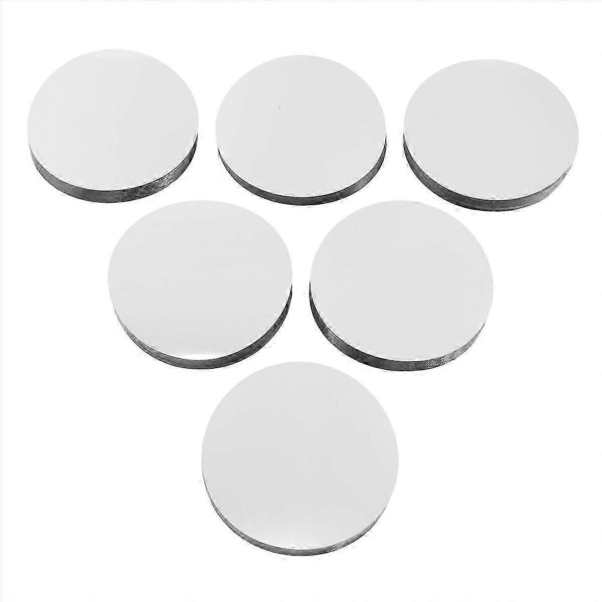 Silver PET Wine Drip Stopper Discs 76mm