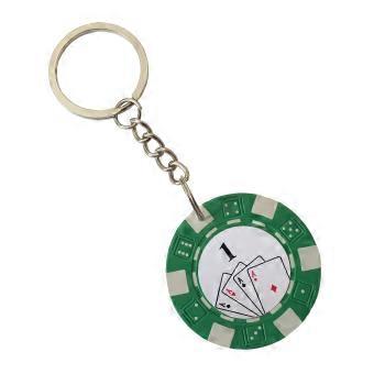 Poker Chip Key Ring Colourful Lucky Casino Gambling Chips Present Key Chain Numbered Keychain Novelty Lucky Charm Gift Keyring