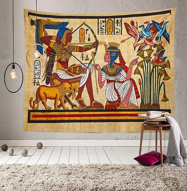 New Retro Nostalgic Ancient Egyptian Primitive Tapestry Series Home Decoration Cloth