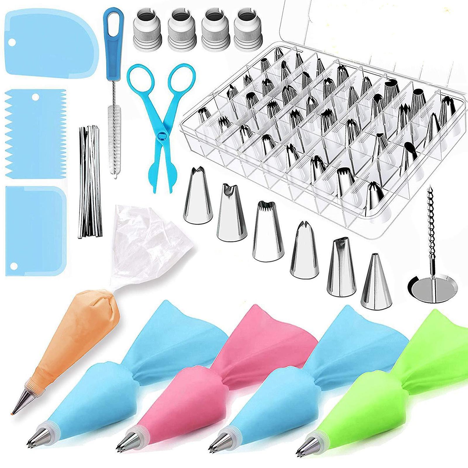 72 Pcs Cake Decorating Supplies Kits Decorating Sets Baking Supplies