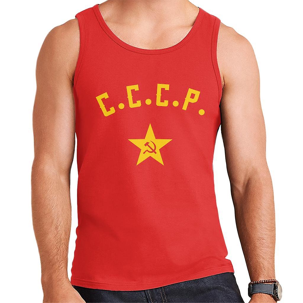 CCCP hamer en sikkel mannen Vest