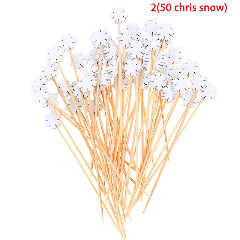 100pcs12cm Bamboo Pick Buffet Cupcake Fruit Fork Party Dessert Salad Stick