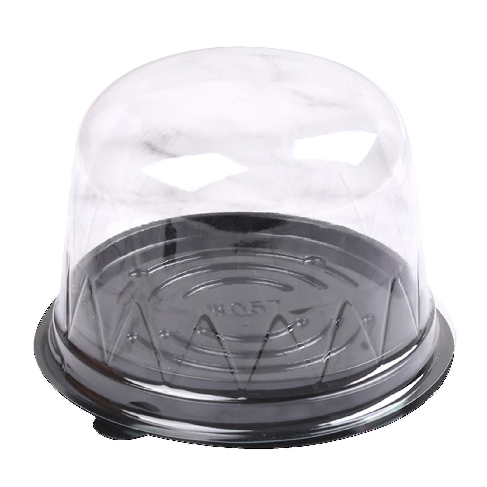 50-pack Mooncake Box Diy Clear Dome Containers
