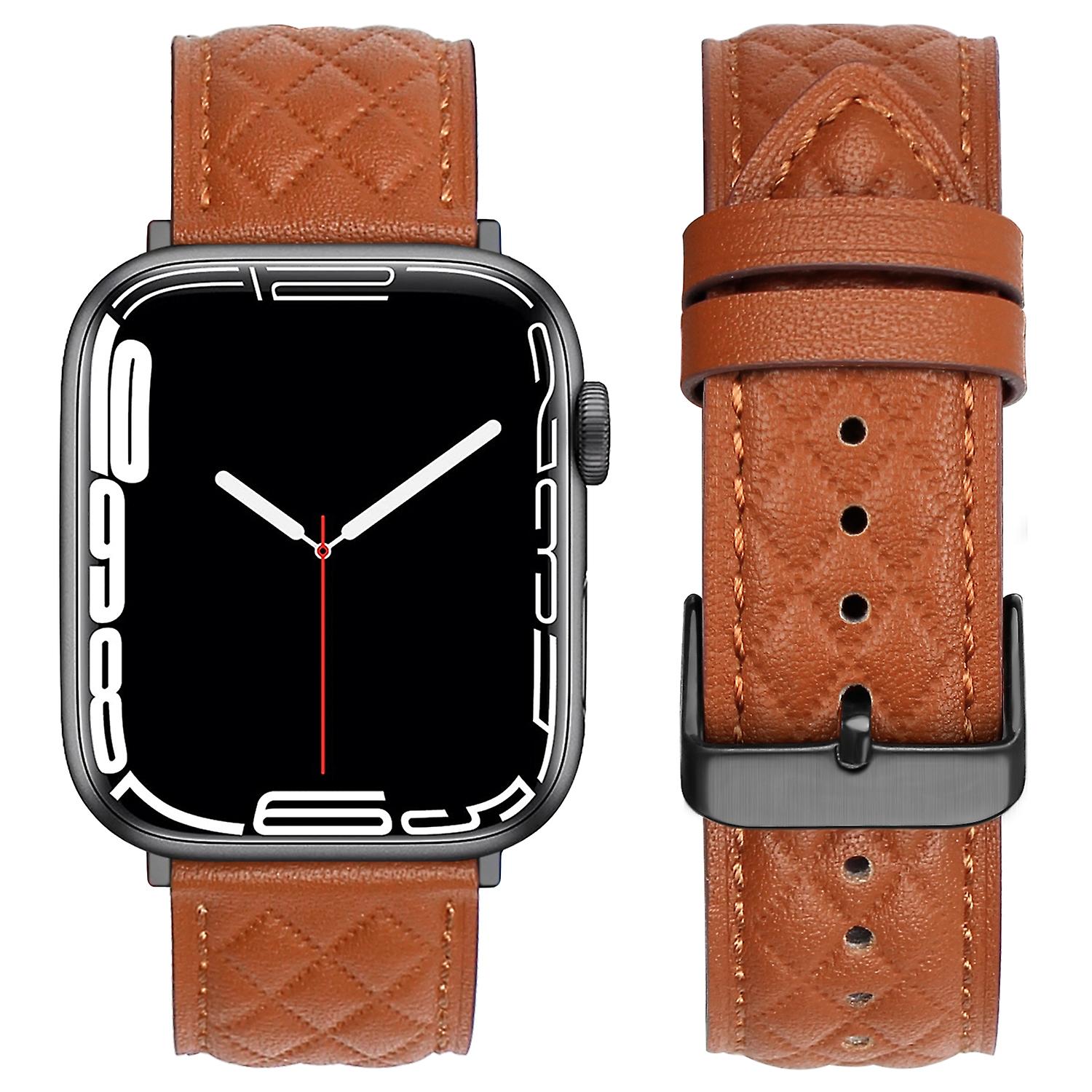 Echtes Lederarmband für Apple Watch Series 8 & 7 41mm