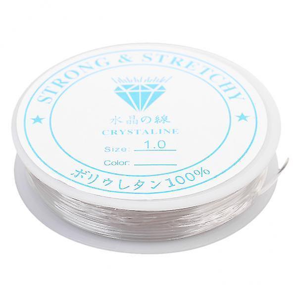 3x10m Clear Elastic Thread, Stretchy Cord For Jewellery Making  1.0mm