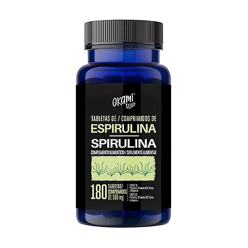 Spirulina 180 tablets of 500mg