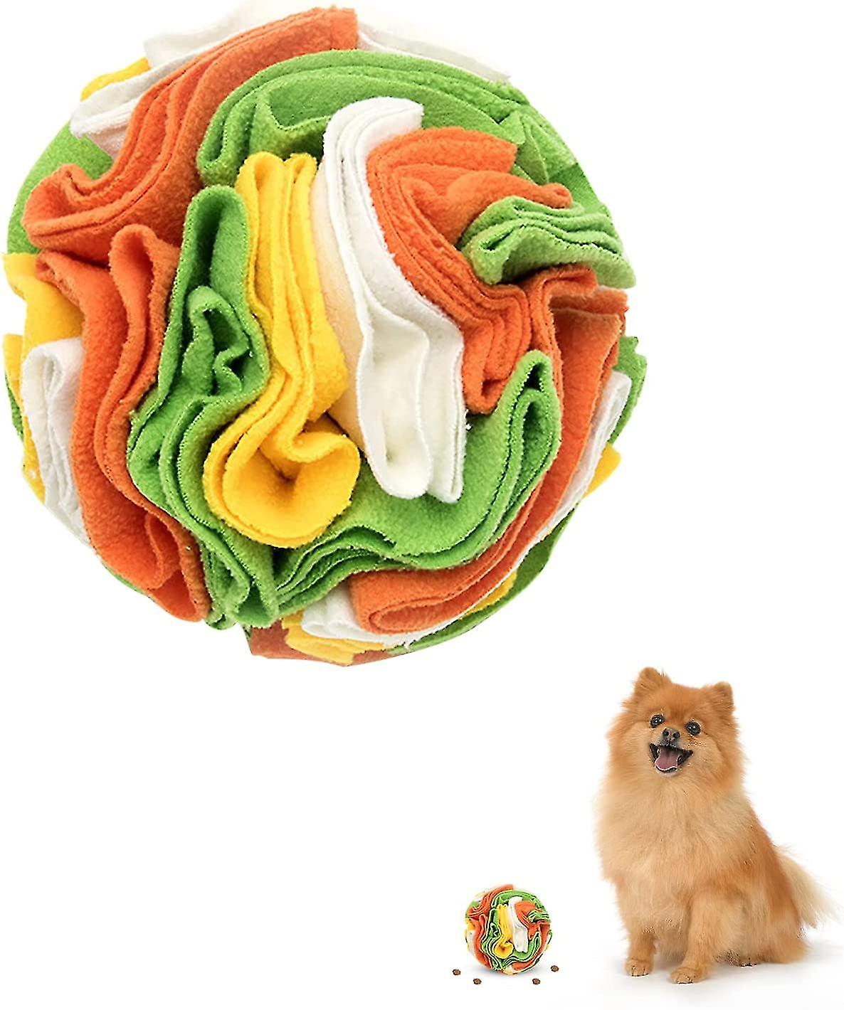 1 Pcs Snuffle Mat For Dogs,interactive Dog Toy Ball,dog Puzzle Toy,dog Feeding Mats(colourful)