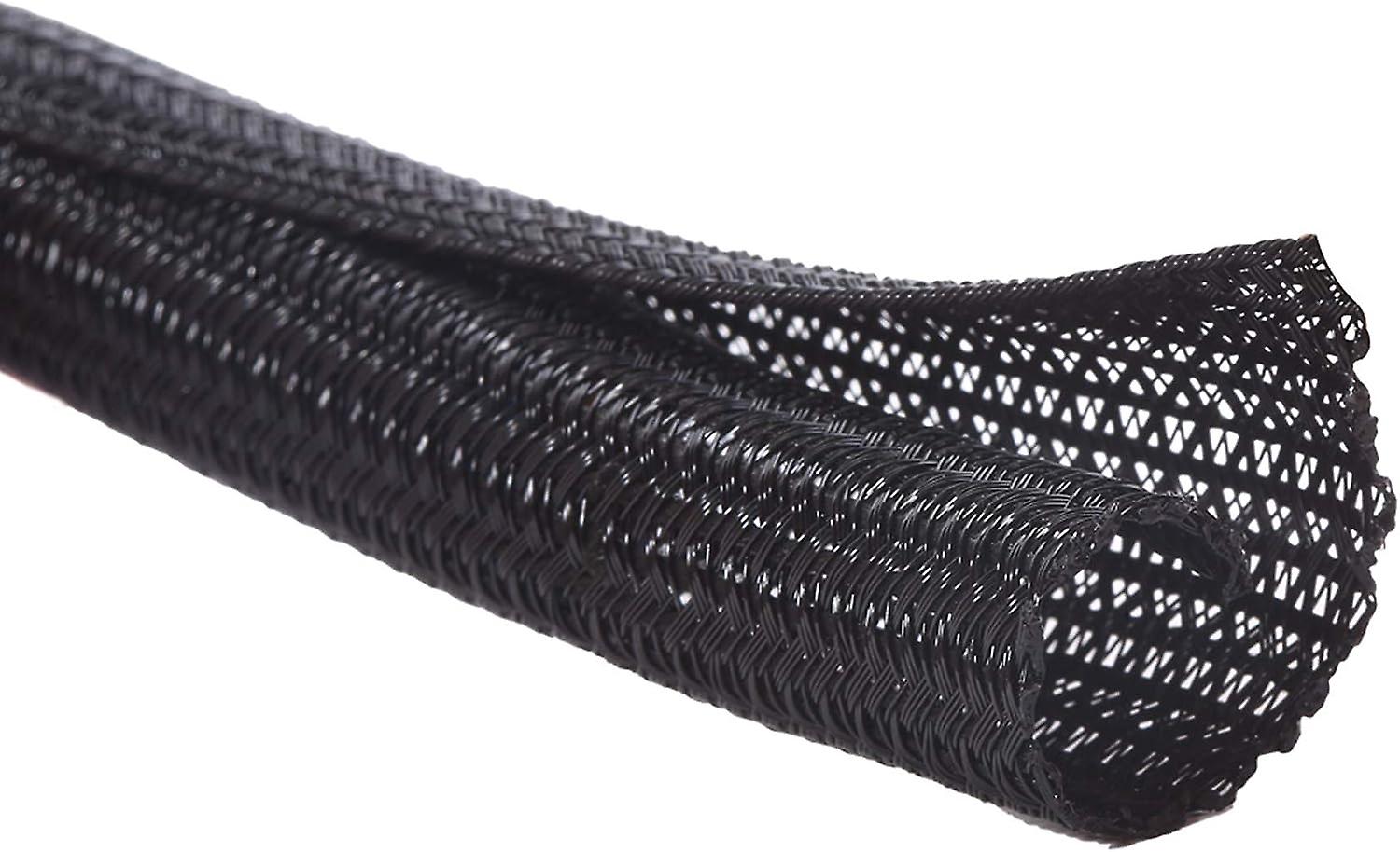 6mm*3m Self-closing Cable Cover Cable Sleeve Cable Cover Cable Tidy Cable Management For Computer, Automotive - Blacksuperma