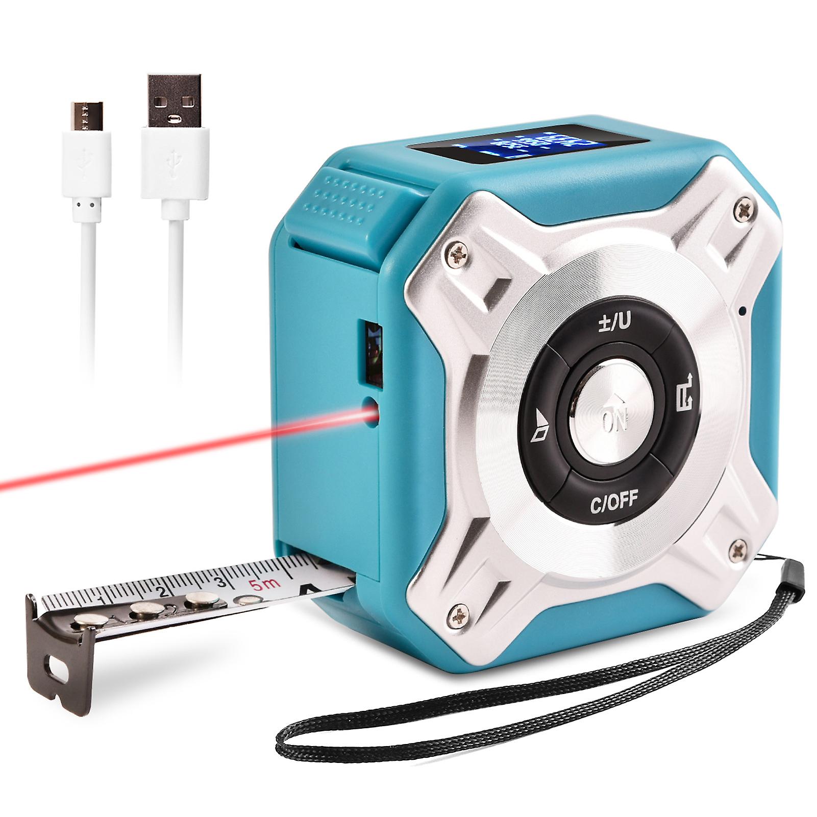5 Meters Lasers Tape Measure with Buckle Durable Thickening Measuring Tape for Construction